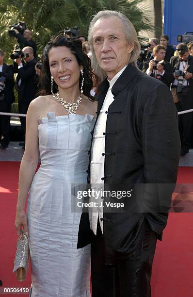 David Carradine and Annie Bierman