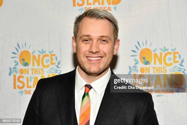 Director Michael Arden attends the "Once On This Island" Broadway Opening Night at Circle in the Square Theatre on December 3, 2017 in New York City.