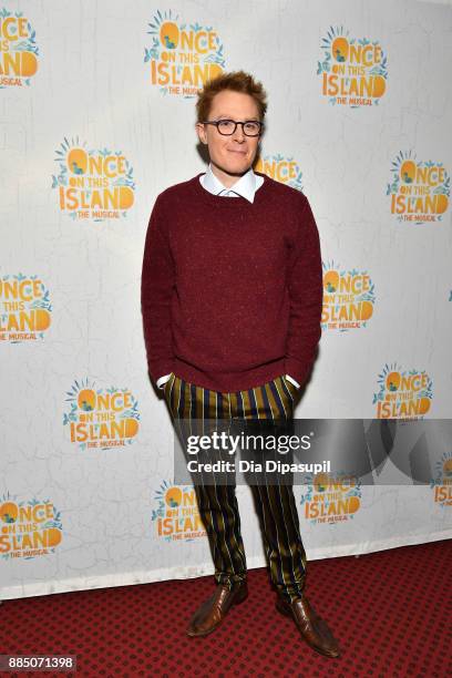 Clay Aiken attends the "Once On This Island" Broadway Opening Night at Circle in the Square Theatre on December 3, 2017 in New York City.