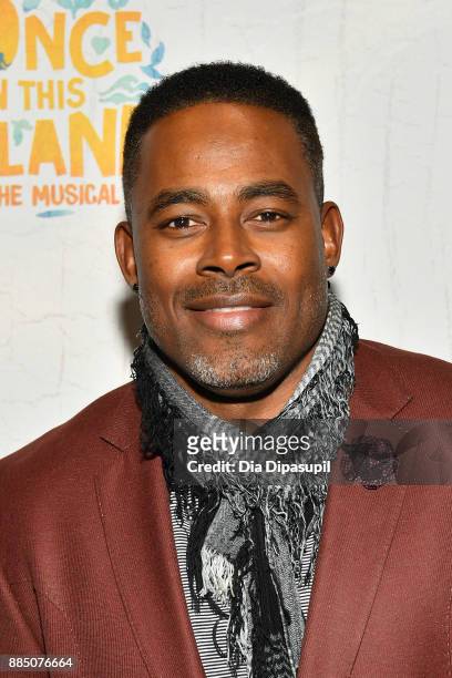 Lamman Rucker attends the "Once On This Island" Broadway Opening Night at Circle in the Square Theatre on December 3, 2017 in New York City.