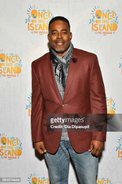 Lamman Rucker attends the "Once On This Island" Broadway Opening Night at Circle in the Square Theatre on December 3, 2017 in New York City.