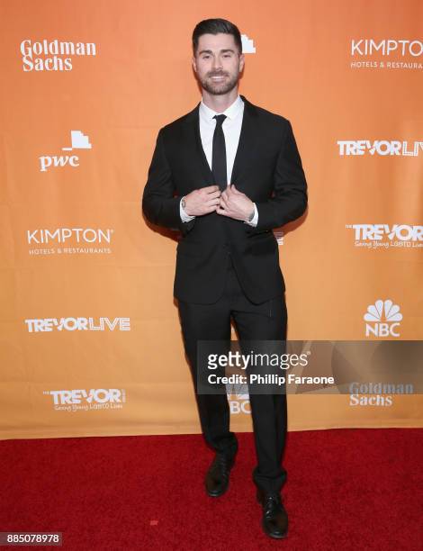 Kyle Krieger attends The Trevor Project's 2017 TrevorLIVE LA Gala at The Beverly Hilton Hotel on December 3, 2017 in Beverly Hills, California.