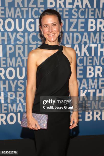 Of 23andMe Anne Wojcicki attends the 2018 Breakthrough Prize at NASA Ames Research Center on December 3, 2017 in Mountain View, California.