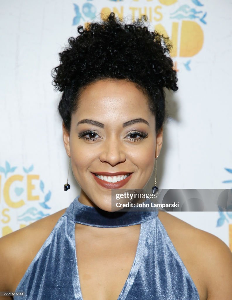 Lilli Cooper attneds "Once On This Island" Broadway opening night at
