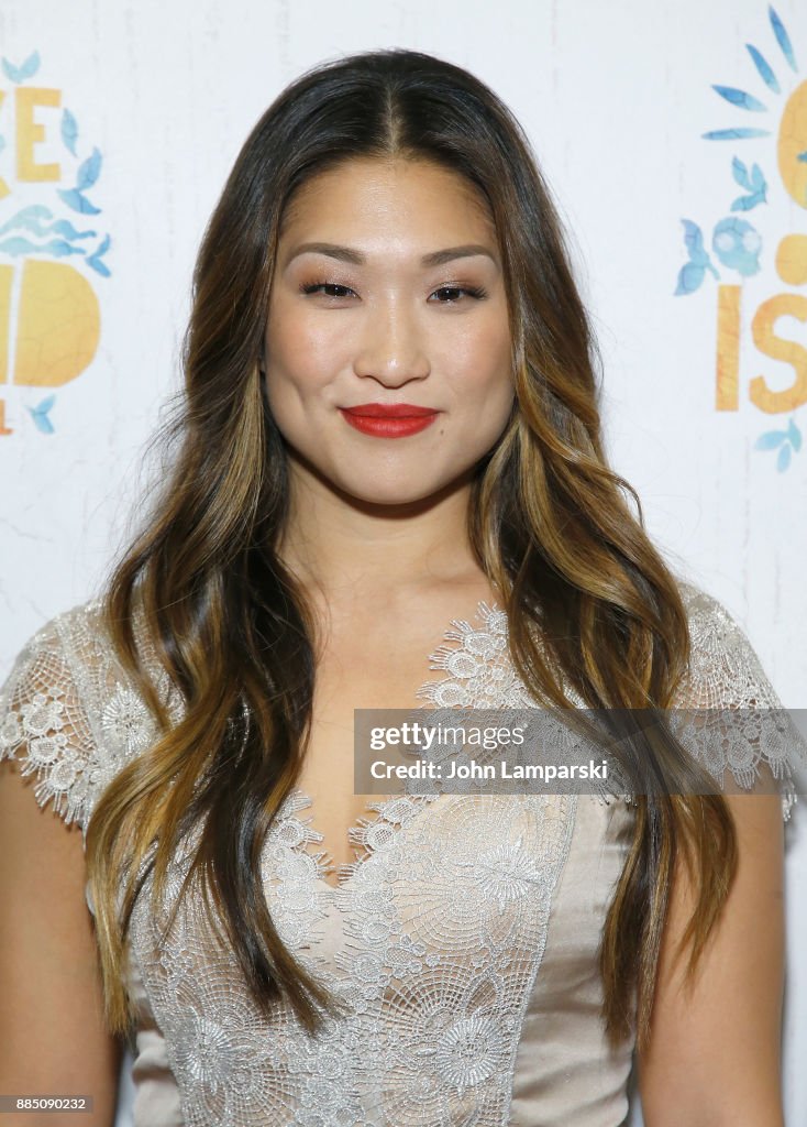 Jenna Ushkowitz attneds "Once On This Island" Broadway opening night