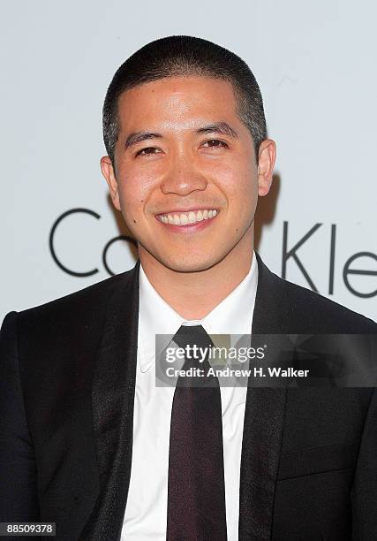 Fashion designer Thakoon Panichgul attends The High Line's Opening Summer Benefit presented by Calvin Klein Collection at High Line Park on June 15,...