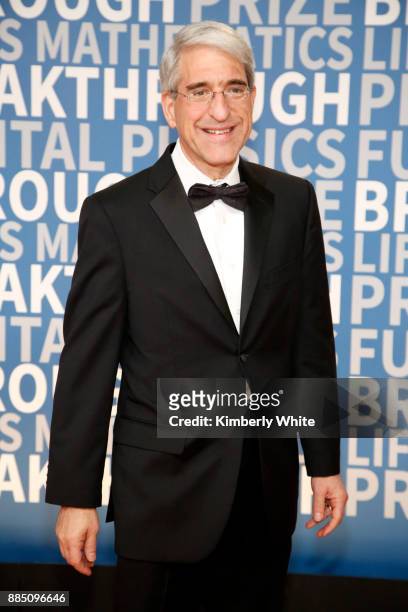Yale President Peter Salovey attends the 2018 Breakthrough Prize at NASA Ames Research Center on December 3, 2017 in Mountain View, California.