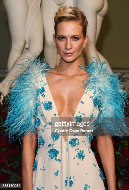 Poppy Delevingne attends the London Evening Standard Theatre Awards 2017 at the Theatre Royal, Drury Lane, on December 3, 2017 in London, England.