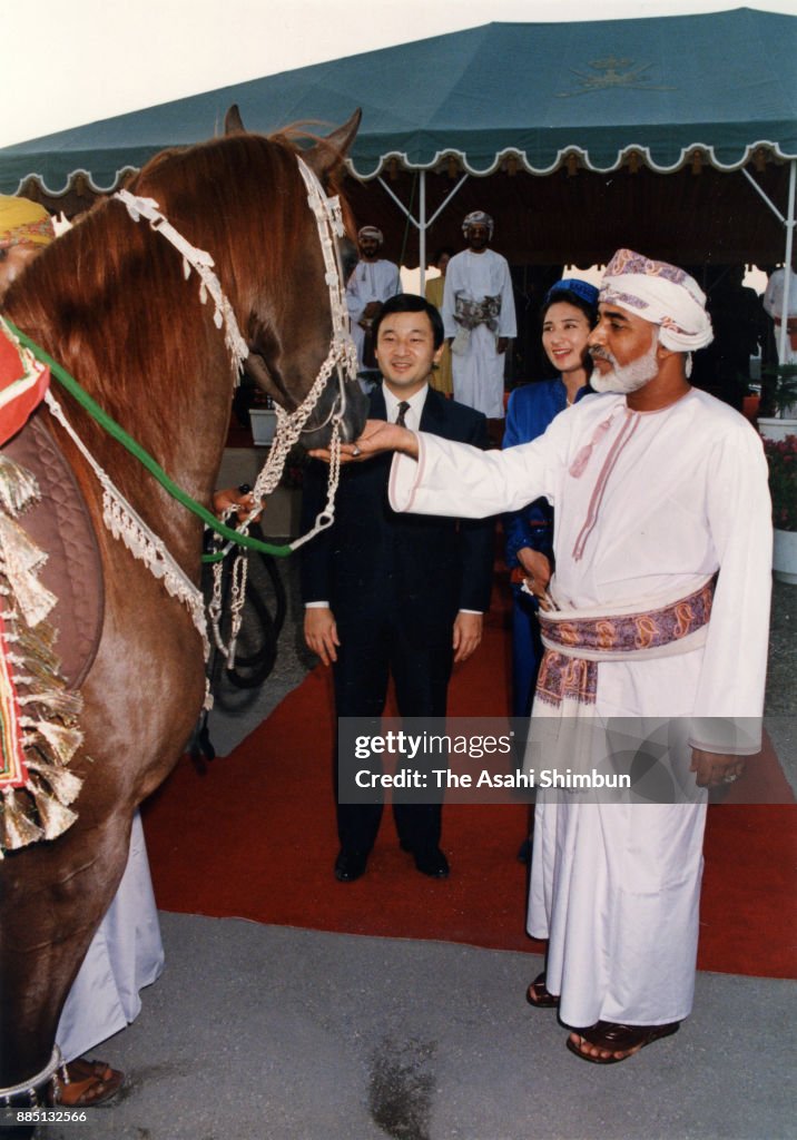 Crown Prince And Crown Princess Visit Middle East