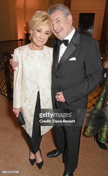Zoe Wanamaker and Gawn Grainger attend a drinks reception ahead of the London Evening Standard Theatre Awards 2017 at the Theatre Royal, Drury Lane,...