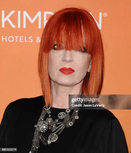 Shirley Manson of the band Garbage attends The Trevor Project's 2017 TrevorLIVE LA at The Beverly Hilton Hotel on December 3, 2017 in Beverly Hills,...
