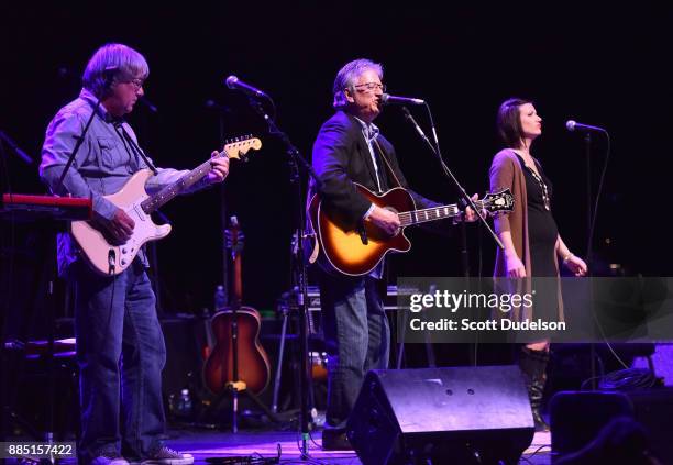 Rock and Roll Hall of Fame inductee Richie Furay , founding member of Buffalo Springfield and Poco, performs onstage in support of Timothy B. Schmit...