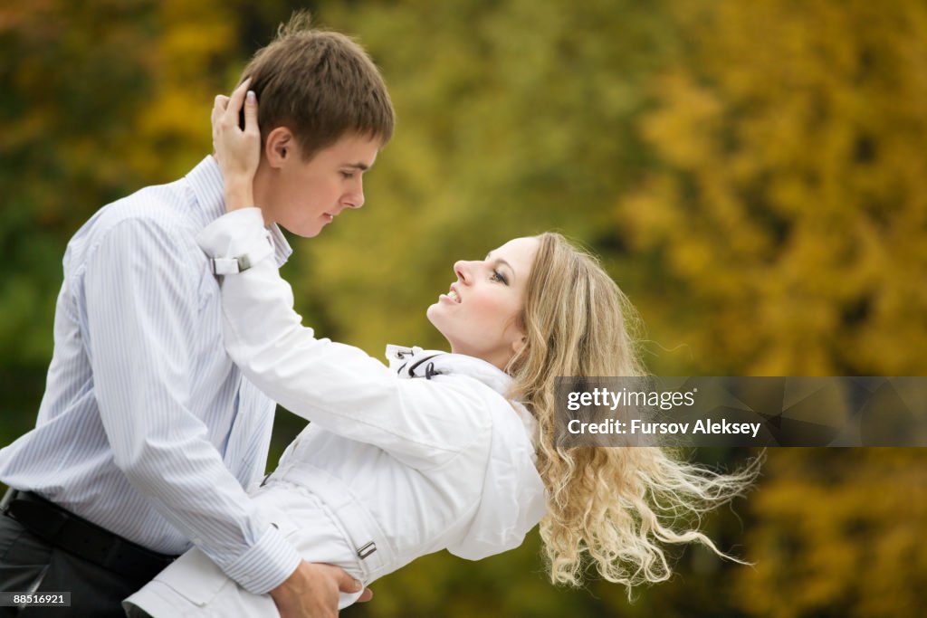 Young couple in love