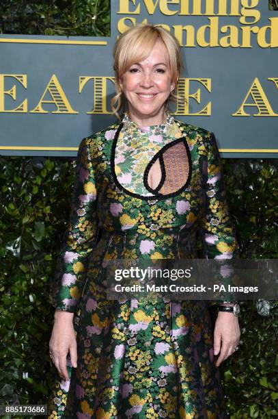 Sally Greene attending the Evening Standard Theatre Awards, at the Theatre Royal in London. PRESS ASSOCIATION Photo. Picture date: Sunday December...