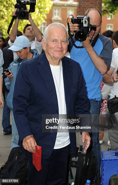 Sir Ian Holm attends the press night of 'Ballets Russes' at Sadler's Wells Theatre on June 16, 2009 in London, England.