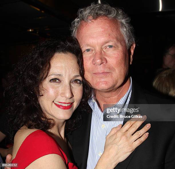 Bebe Neuwirth and husband Chris Calkins attendthe Actors Fund's Nothing Like A Dame benefit concert at New World Stages on June 15, 2009 in New York...