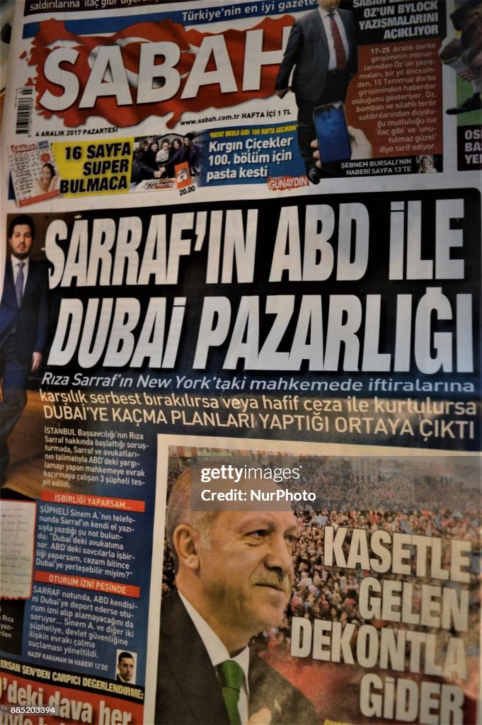 Turkish Newspapers Reveal Reza Zarrab's Dubai Plan