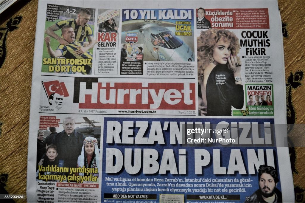 Turkish Newspapers Reveal Reza Zarrab's Dubai Plan