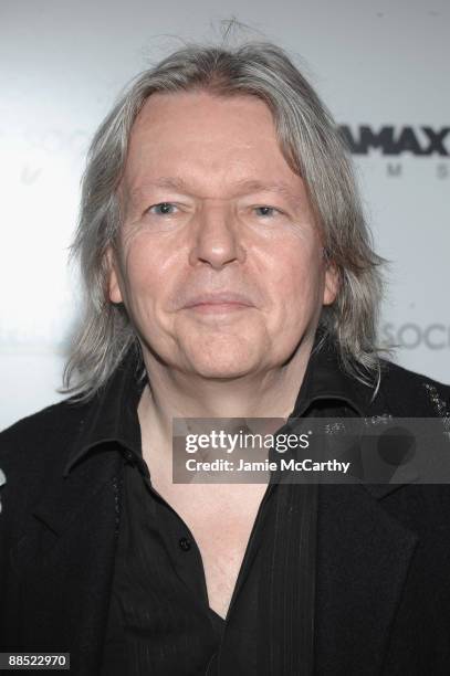 Screen writer Christopher Hampton attends the Cinema Society & Noilly Prat screening Of "Cheri" at the Directors Guild of America Theater on June 16,...