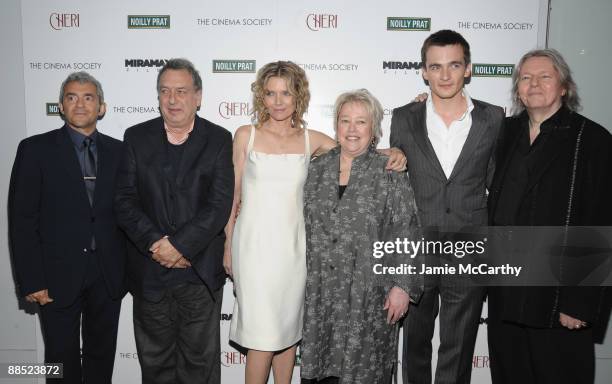 Daniel Battsek, director Stephen Frears, actress Michelle Pfeiffer, actress Kathy Bates, actor Rupert Friend and Screen writer Christopher Hampton...