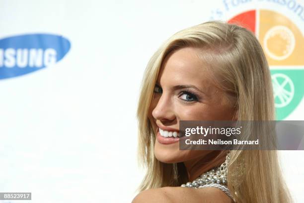 Miss USA North Carolina, Kristen Dalton attends Samsung's 8th Annual Four Seasons Of Hope Gala at Cipriani Wall Street on June 16, 2009 in New York...