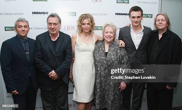 Daniel Battsek, director Stephen Frears, actress Michelle Pfeiffer, actress Kathy Bates, actor Rupert Friend and Screen writer Christopher Hampton...