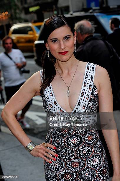 Actress Milena Govich attends the "Cheri" Screening at Directors Guild of America Theater on June 16, 2009 in New York City.