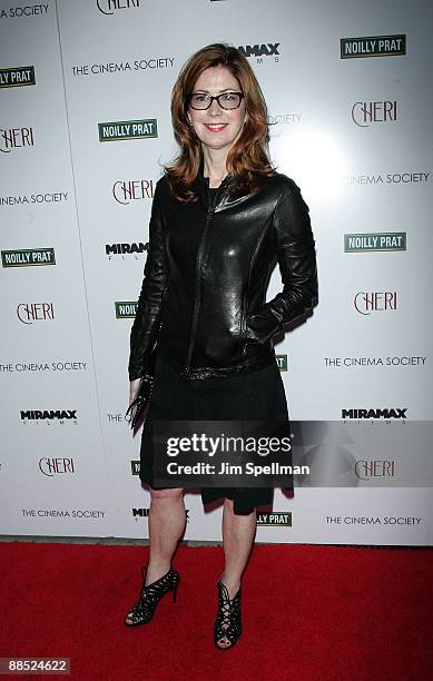 Dana Delany attends the Cinema Society & Noilly Prat screening Of "Cheri" at Directors Guild of America Theater on June 16, 2009 in New York City.