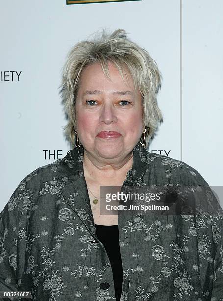 Kathy Bates attends the Cinema Society & Noilly Prat screening Of "Cheri" at Directors Guild of America Theater on June 16, 2009 in New York City.