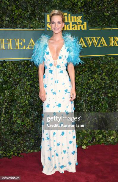 Poppy Delevingne attends the London Evening Standard Theatre Awards at Theatre Royal on December 3, 2017 in London, England.