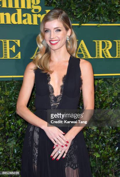 Annabelle Wallis attends the London Evening Standard Theatre Awards at Theatre Royal on December 3, 2017 in London, England.