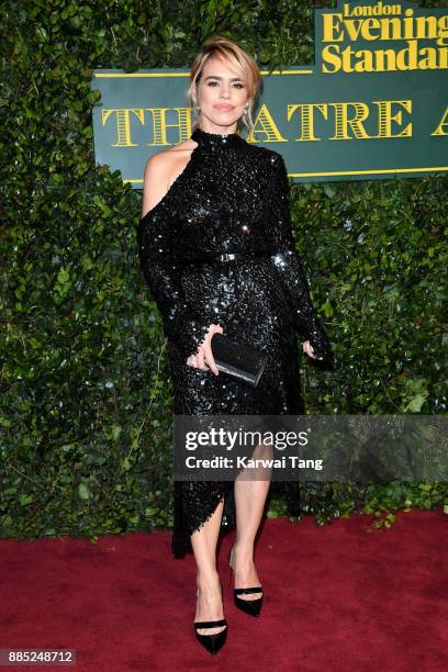 Billie Piper attends the London Evening Standard Theatre Awards at Theatre Royal on December 3, 2017 in London, England.