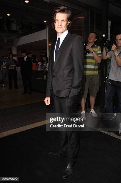 Matt Smith attends the English National Ballet "Ballets Russes" at Sadler's Wells Theatre on June 16, 2009 in London, England.