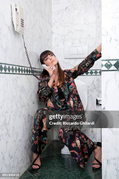 Actress Valentina Lodovini is photographed for Sef Assignment on August 30, 2017 in Venice, Italy. .