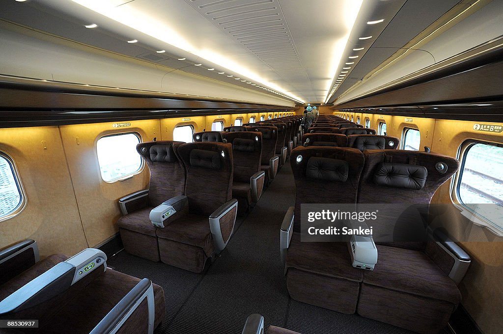 Bullet Train Interior First Class