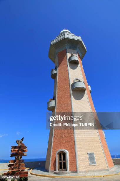 venezuela, margarita islandpunta balena lighthouse - balena stock pictures, royalty-free photos & images