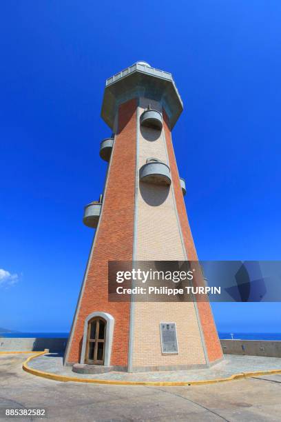 venezuela, margarita islandpunta balena lighthouse - balena stock pictures, royalty-free photos & images