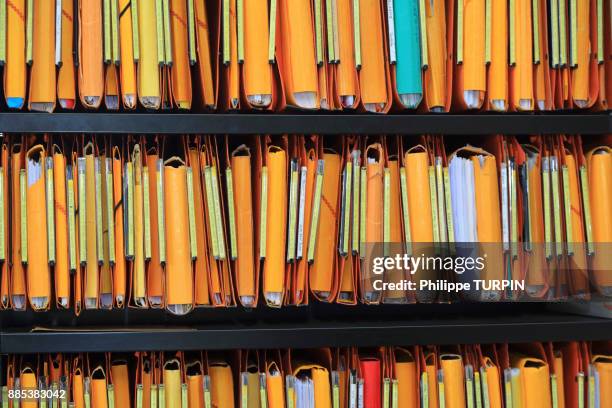 abundance,administration,aligned,binder,building,bureaucracy - burocrazia foto e immagini stock