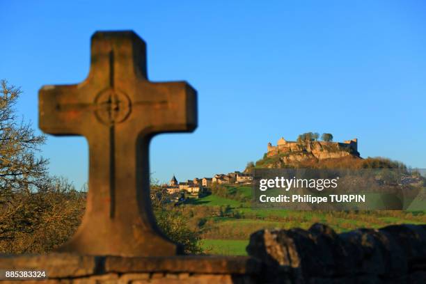 france, aveyron(12), severac-le-chateau - aveyron bildbanksfoton och bilder