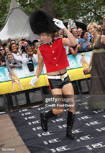 Sacha Baron Cohen attends the premiere of 'Bruno' at Empire Leicester Square on June 17, 2009 in London, England.