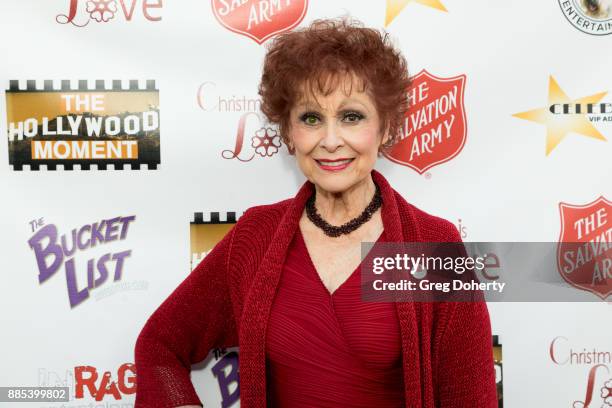 Broadway Legend Carol Lawrence attends The Salvation Army Celebrity Kettle Kickoff - Red Kettle Hollywood at the Original Farmers Market on November...