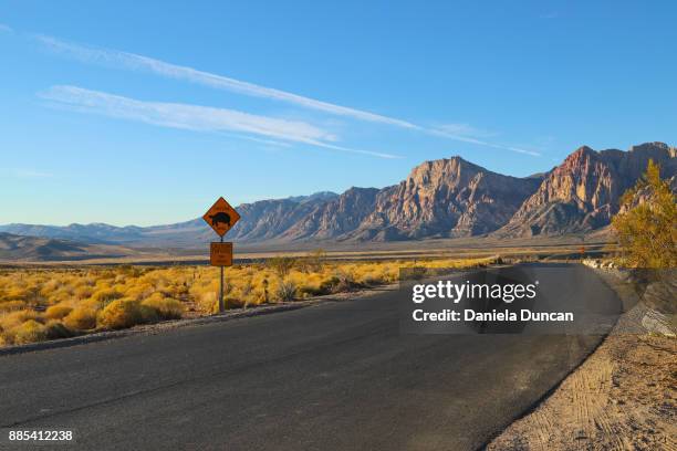 red rock canyon loop - área de protecção nacional red rock canyon imagens e fotografias de stock