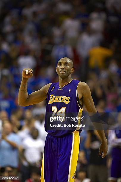 Finals: Los Angeles Lakers Kobe Bryant during game vs Orlando Magic. Game 4. Orlando, FL 6/11/2009 CREDIT: Bob Rosato