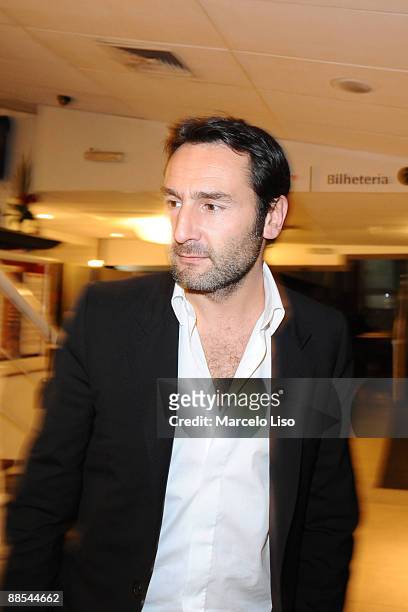 Actor Gilles Lellouche attends at the second day of the French Cinema Panorama at Reserva Cultural on June 17, 2009 in Sao Paulo, Brazil.