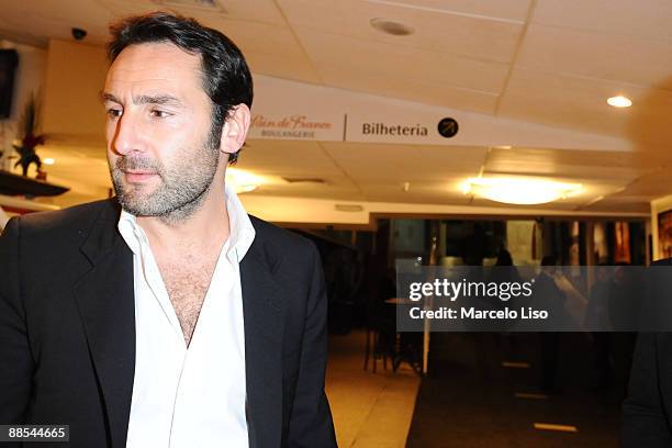 Actor Gilles Lellouche attends at the second day of the French Cinema Panorama at Reserva Cultural on June 17, 2009 in Sao Paulo, Brazil.