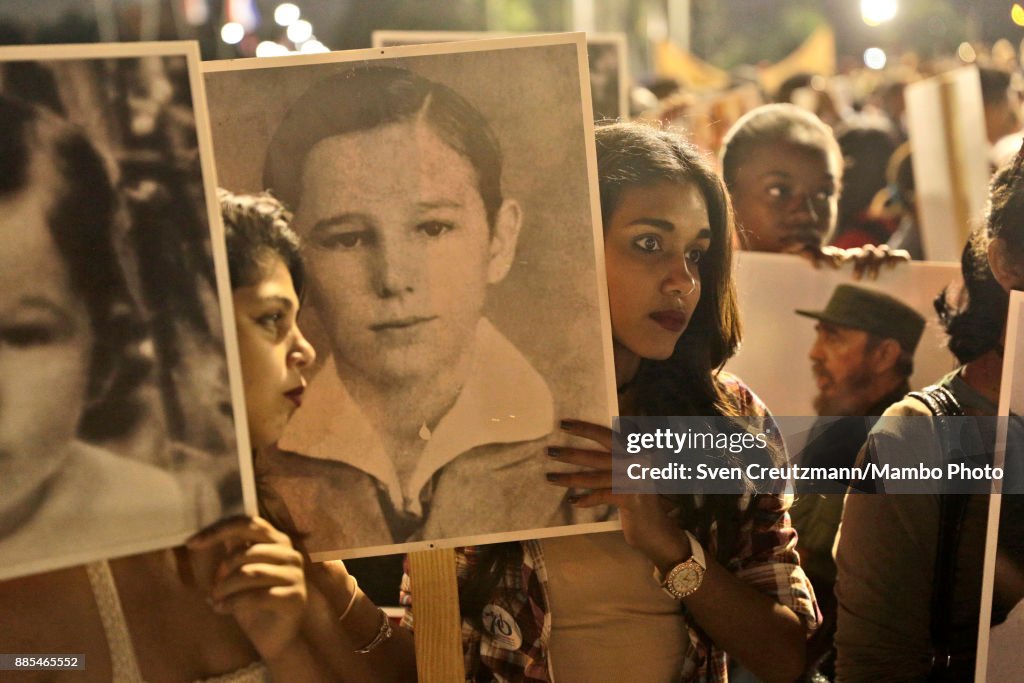 Cuba Commemorates First Anniversary of Fidel Castro's Death