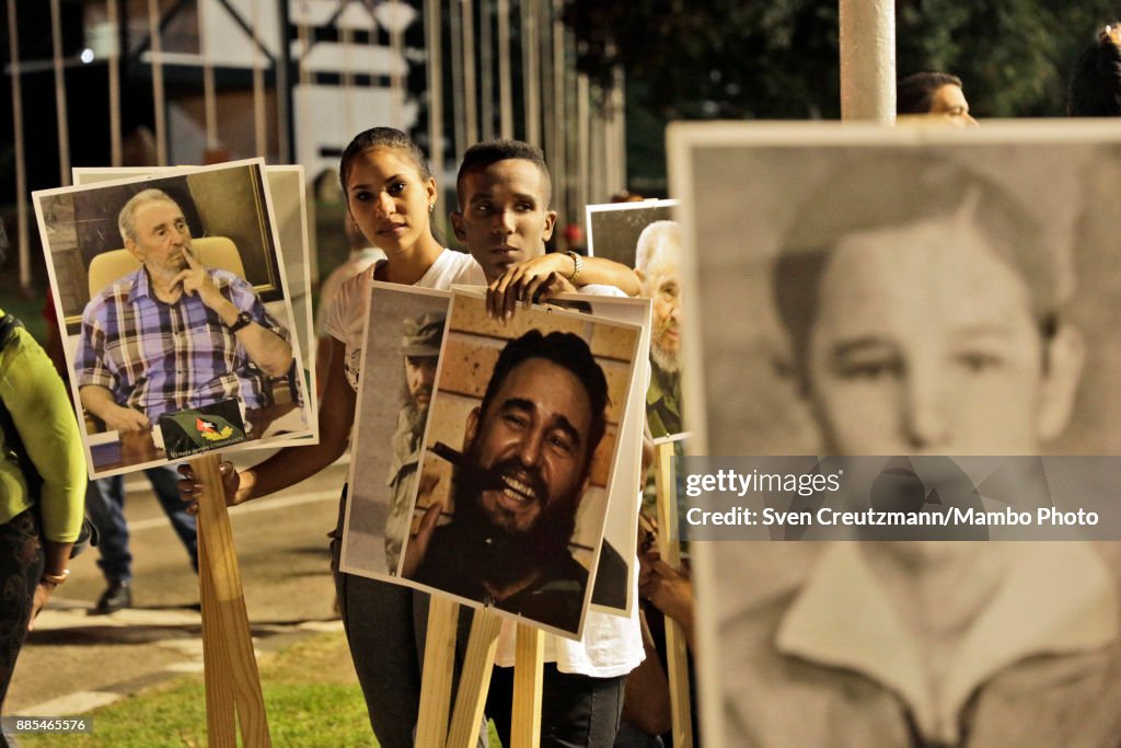 Cuba Commemorates First Anniversary of Fidel Castro's Death