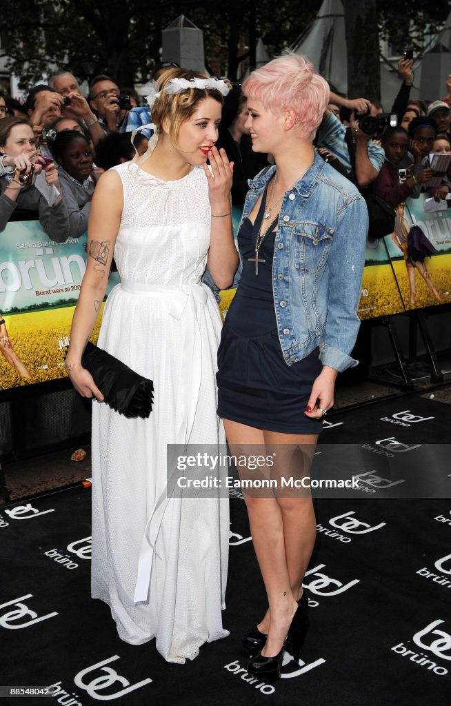 "Brüno" London Premiere - Outside Arrivals