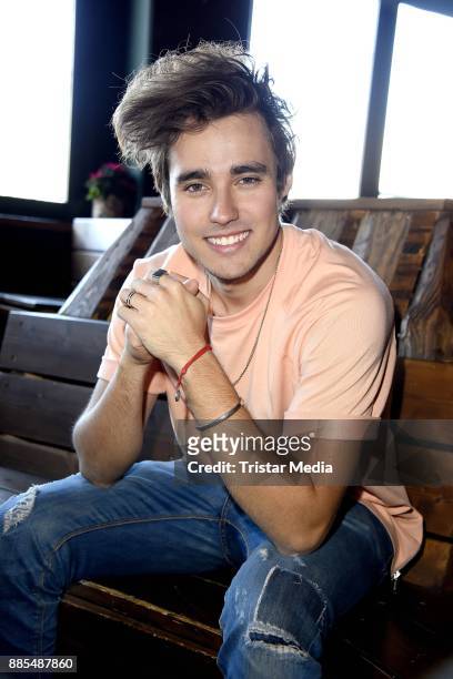 Mexican singer and actor Jorge Blanco attends the Semmel Concerts Press Lunch on December 4, 2017 in Berlin, Germany.