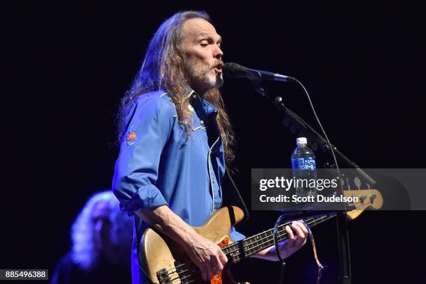 Rock and Roll Hall of Fame member Timothy B. Schmit of The Eagles performs onstage in support of his solo album "Leap of Faith" at Saban Theatre on...